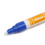 Маркер для ткани Darwi TEX Glitter, 2мм, с блестками, 200 голубой