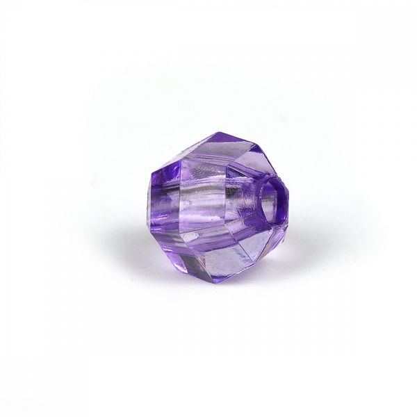 Бусины акрил ⌀10 мм, MG.3244-05, цв.05 св.сиреневый, 500 г, Magic4Hobby