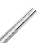 Нож макетный цанговый, алюминий + 5лезвий цв. серебро