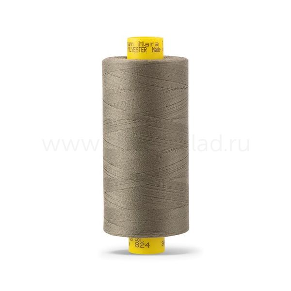 Нитка универсальная Gutermann Mara 120/2, 1000 м, 700207, 824 зеленый камуфляж, 1 шт