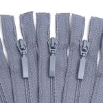 Молния спираль (витая) Arta Т5 (5 мм) 1 зам., разъем., 50 см, цв. 243 серый, уп.5 шт