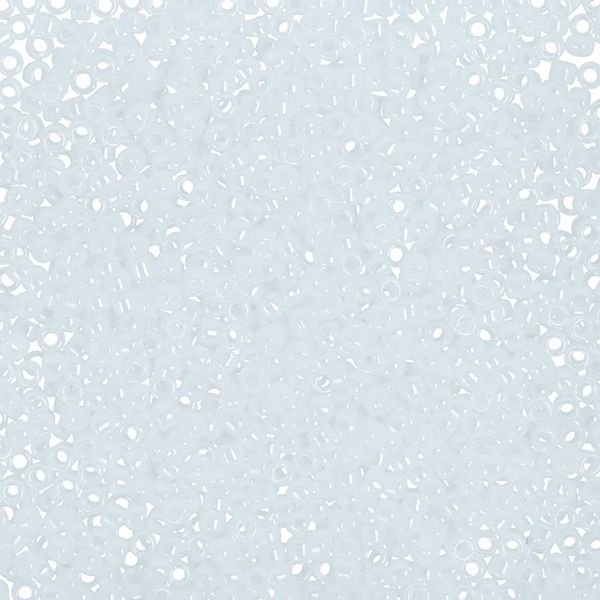 Бисер Toho 15/0 круглый (1.5 мм), 500 г, 0121 белоснежный/перл