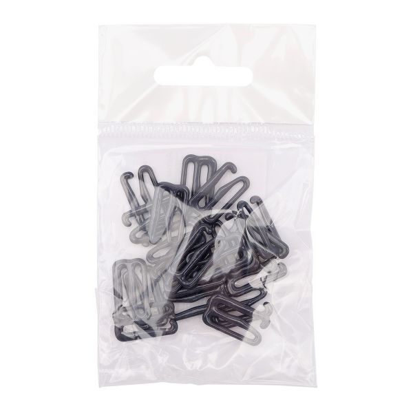 Крючки для бюстгальтера металл 15.0 мм, 20 шт, C147 темно-синий, ГВ1009