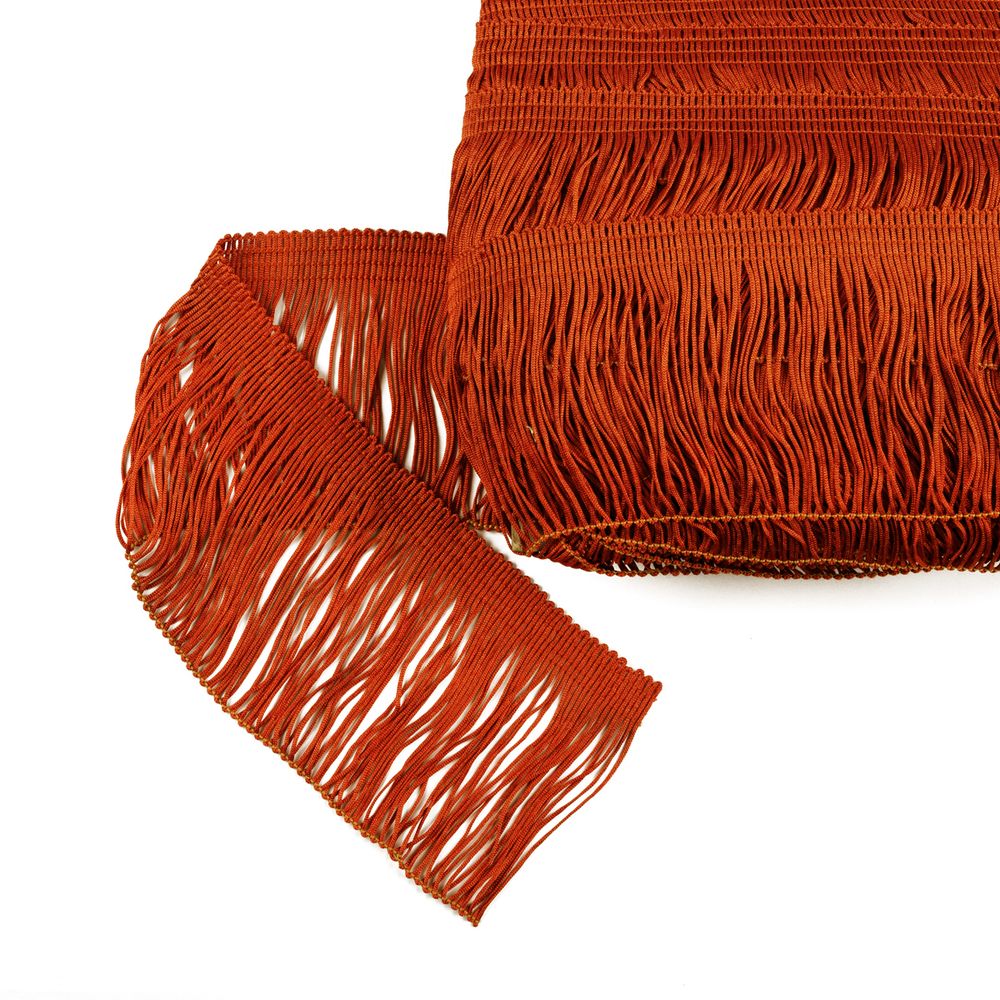 Бахрома отделочная 90.0 мм / 25 метров, 189 охра, Gamma 117