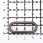 Рамка металл овальная литая 30 мм (чер.никель), 20 шт, ГНУ13818