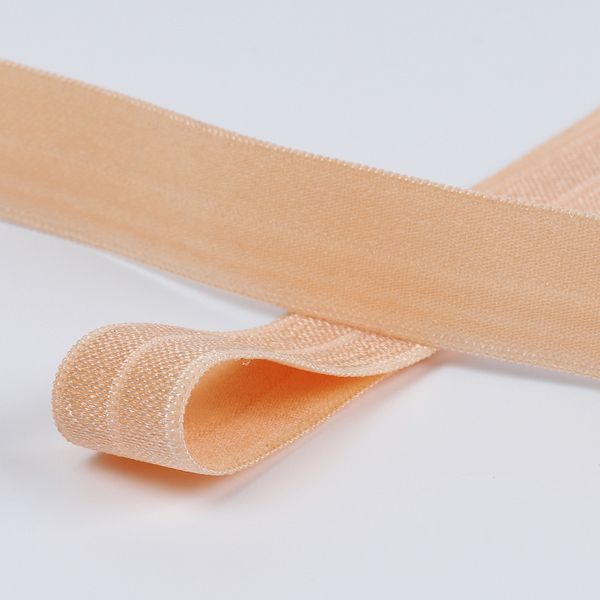 Резинка бельевая (окантовочная) блестящая 15.0 мм / 50 метров, S180 бежевый песочный
