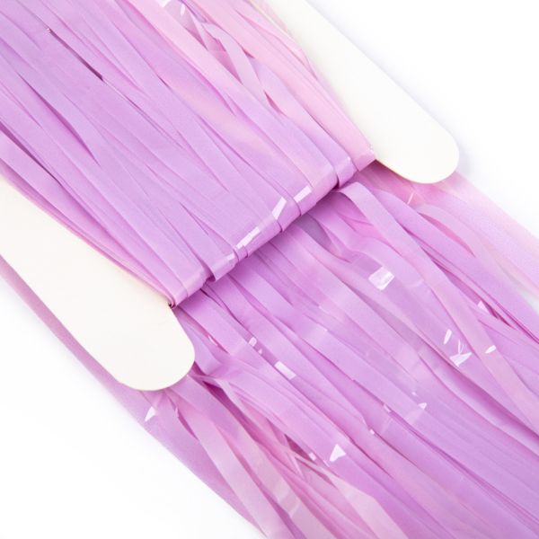 Занавес Дождик 100х200 см, 01_сиреневый матовый, Boomzee GBZ-11