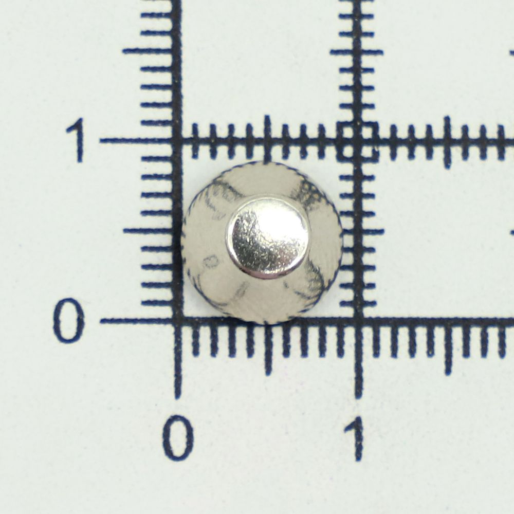 Хольнитены джинсовые ⌀9 мм, |БЕЗ ГВОЗДЯ|, BIG, никель мет. конус, 50 шт