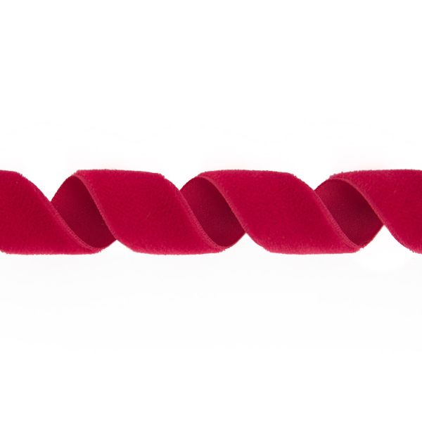 Лента бархатная (тесьма) 19-21.0 мм / 10±0.5 метров, малиновый, Blitz С3513Г17