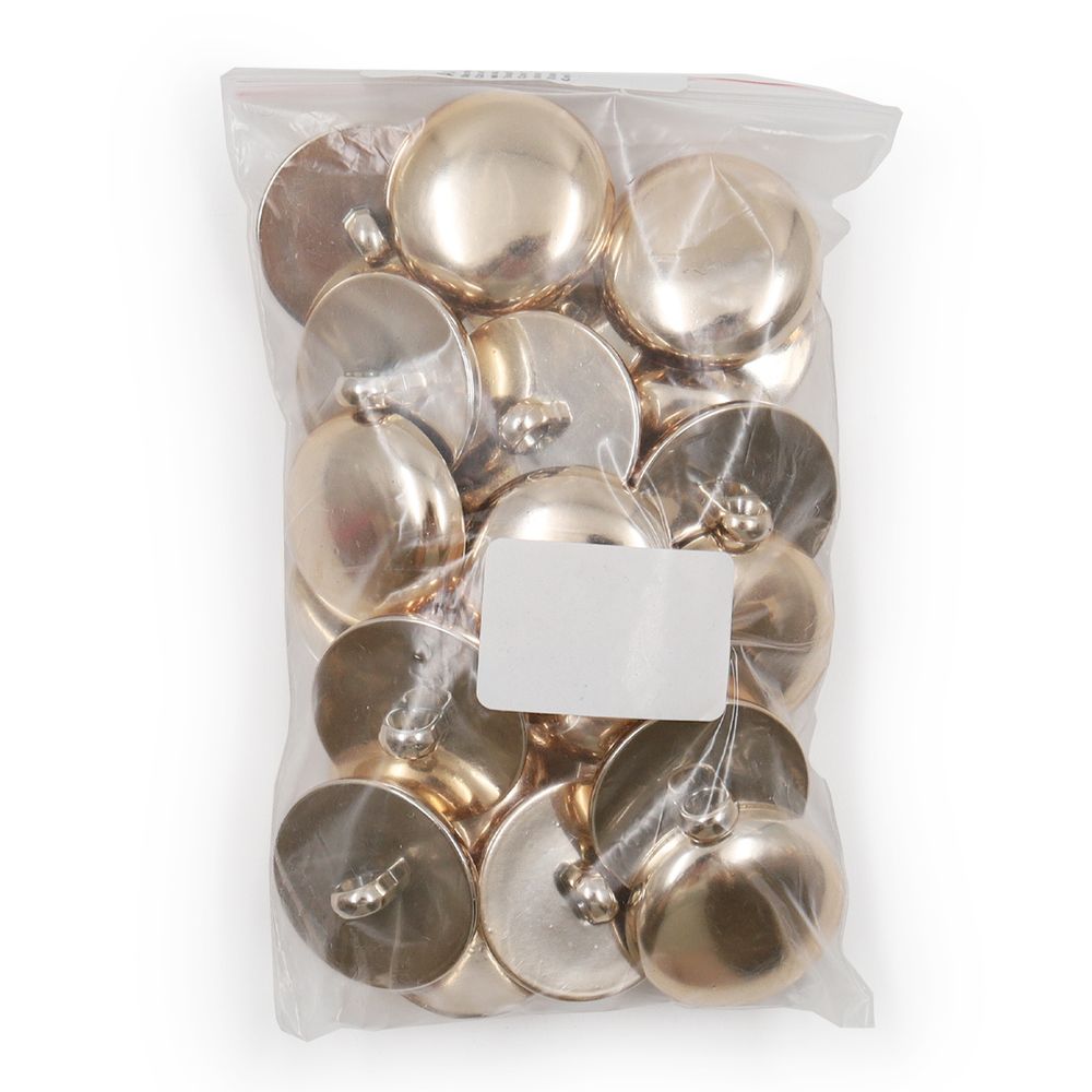 Пуговицы на ножке 44L (⌀7мм) (Gold (золотой)), 24 шт