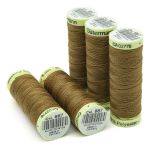 Нитки отделочные Gutermann Top Stitch, 30м, 887 бежево-горчичный, 5 катушек