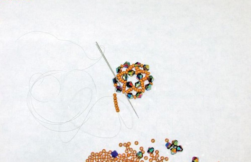 Иглы ручные бисерные ⌀0.46 мм, сталь, 6 шт, с нитковдевателем, Gamma NC-207