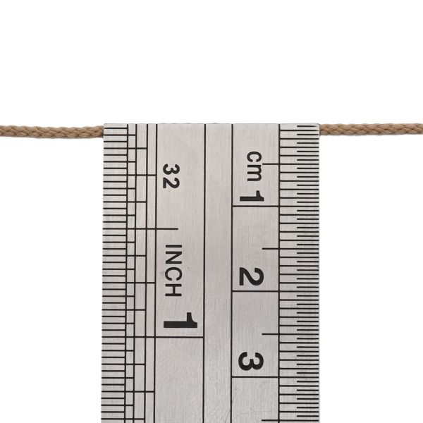 Шнур плетеный ⌀1.5 мм / 100 метров, 014 бежевый