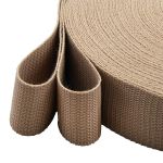 Стропа (ременная лента) 50 мм / 30 метров, толщ. 1.0 мм, [28 г/пог.м], 100% п/п, 24 кремовый