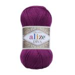 Пряжа Alize (Ализе) Diva / уп.5 мот. по 100 г, 350м, 297 цикламен A