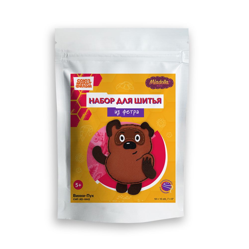 Набор для шитья игрушки Miadolla, Союзмультфильм. Винни-Пух