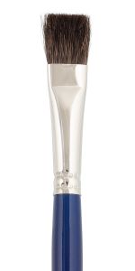 Кисть белка плоская №04, 5 шт, короткая ручка, Vista-Artista 10212-04