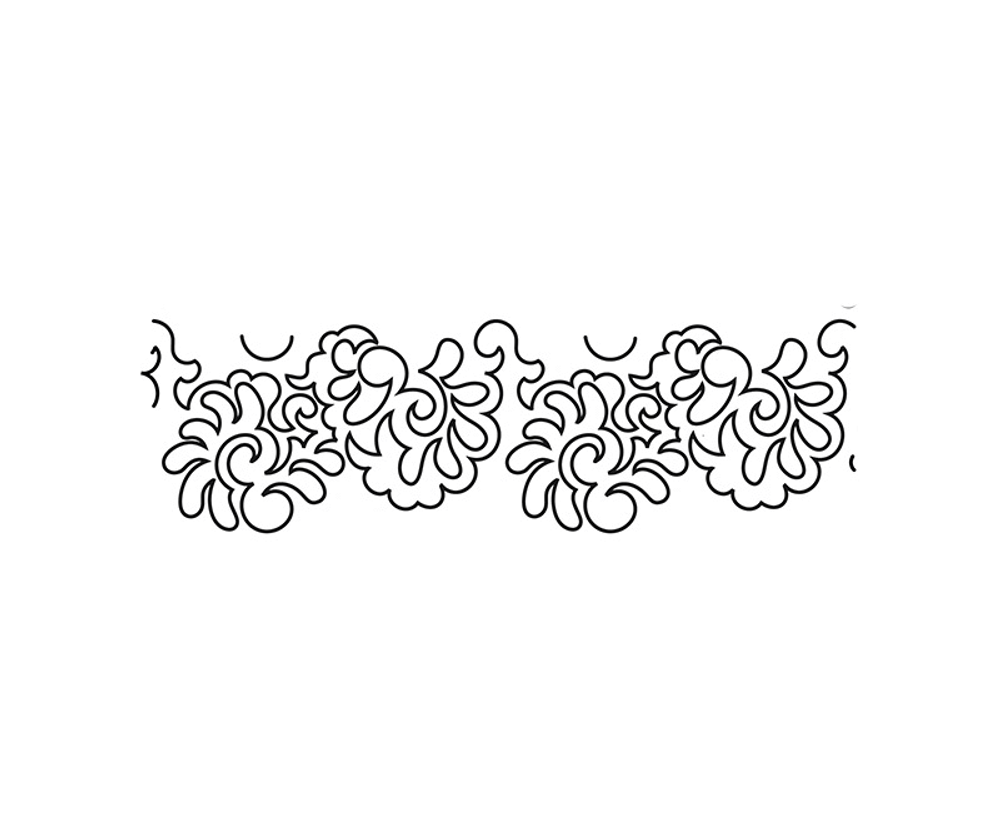 Шаблон HQ FEATHER DELIGHT, HG00255, Handi Quilter, 1 шт