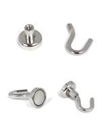 Крючок на неодимовом магните E16, 6 шт