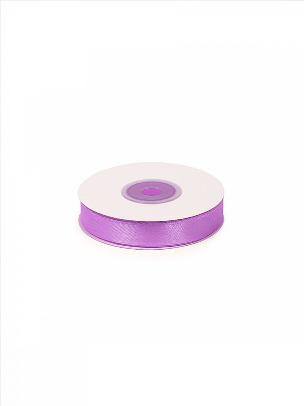 Лента атласная 1-сторонняя 12.0 мм / 22.5±1 метра, 3114 фиолетовый, Magic4Hobby