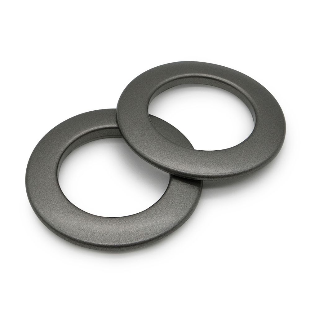 Люверсы шторные ⌀35 мм, цвет № 36 матовый никель, 10 шт