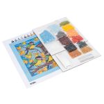 Набор для вышивания бисером Кроше (Радуга бисера) Т29_5206, Синички 14х14см