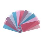 Разделитель листов пластиковый (полоса) 12 шт, EC200010203 лён, ассорти, Expert Complete EC200010203