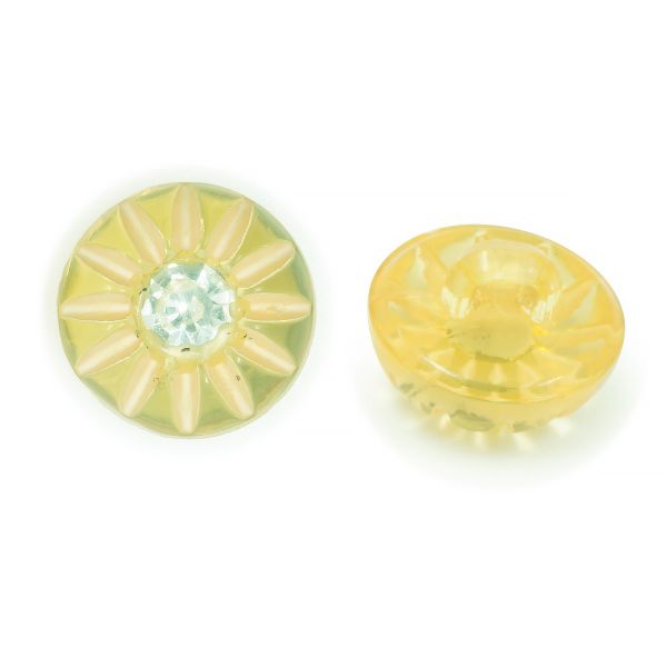 Пуговицы на ножке со стразом 20L (02), 50 шт