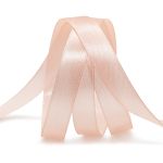 Лента атласная 1-сторонняя 12.0 мм / 22.86±1 метров, 006 светлый персик, Globus