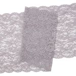 Кружево бельевое эластичное 300 мм / 13.72 м, цв. C154 св.серый