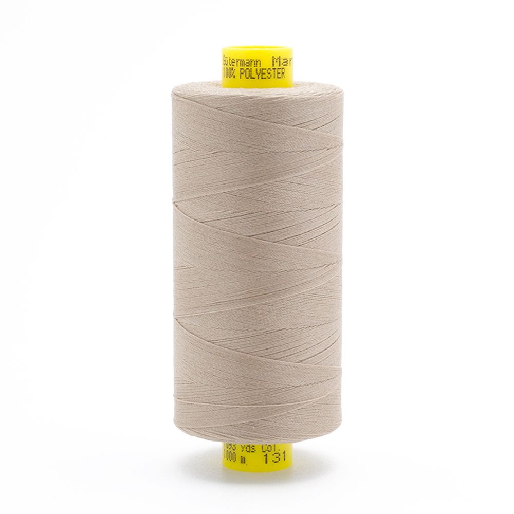 Нитка универсальная Gutermann Mara 120/2, 1000 м, 700207, 131 бледно-бежевый, 1 катушка