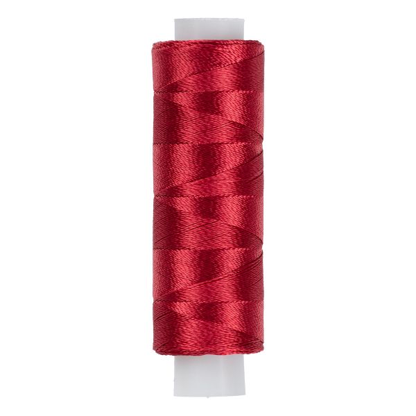 Нитки вышивальные Gamma V150/2, 10х200 ярдов, 3066 красно-оранжевый