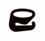 Крючки для бюстгальтера пластик 10.0 мм, 100 шт, черный, 517100-3