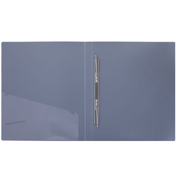 Папка пруж.скоросш. A4 700 мкм 20 мм, волокно, 6 шт, серый new EC210530157, Expert Complete