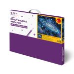 Алмазная (кристальная) мозаика Фрея ALDD-282, на подрамнике Звёзды Галактики (со светодиодами), 50х40 см