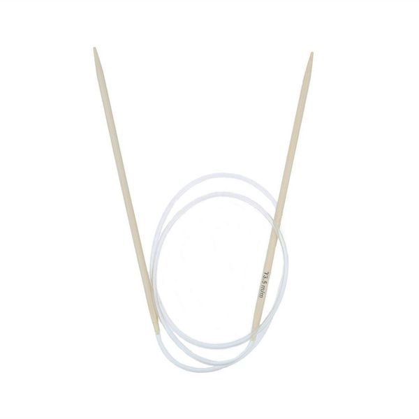Спицы круговые бамбук ⌀3,5 мм, 80 см, Gamma BC1