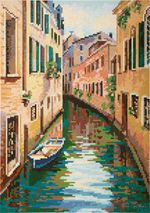 Алмазная (кристальная) мозаика Фрея, Венеция, 25х35 см