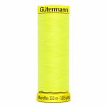 Нитки для трикотажа Gutermann Maraflex, 150м, 3835 неоновый желтый, 5 катушек