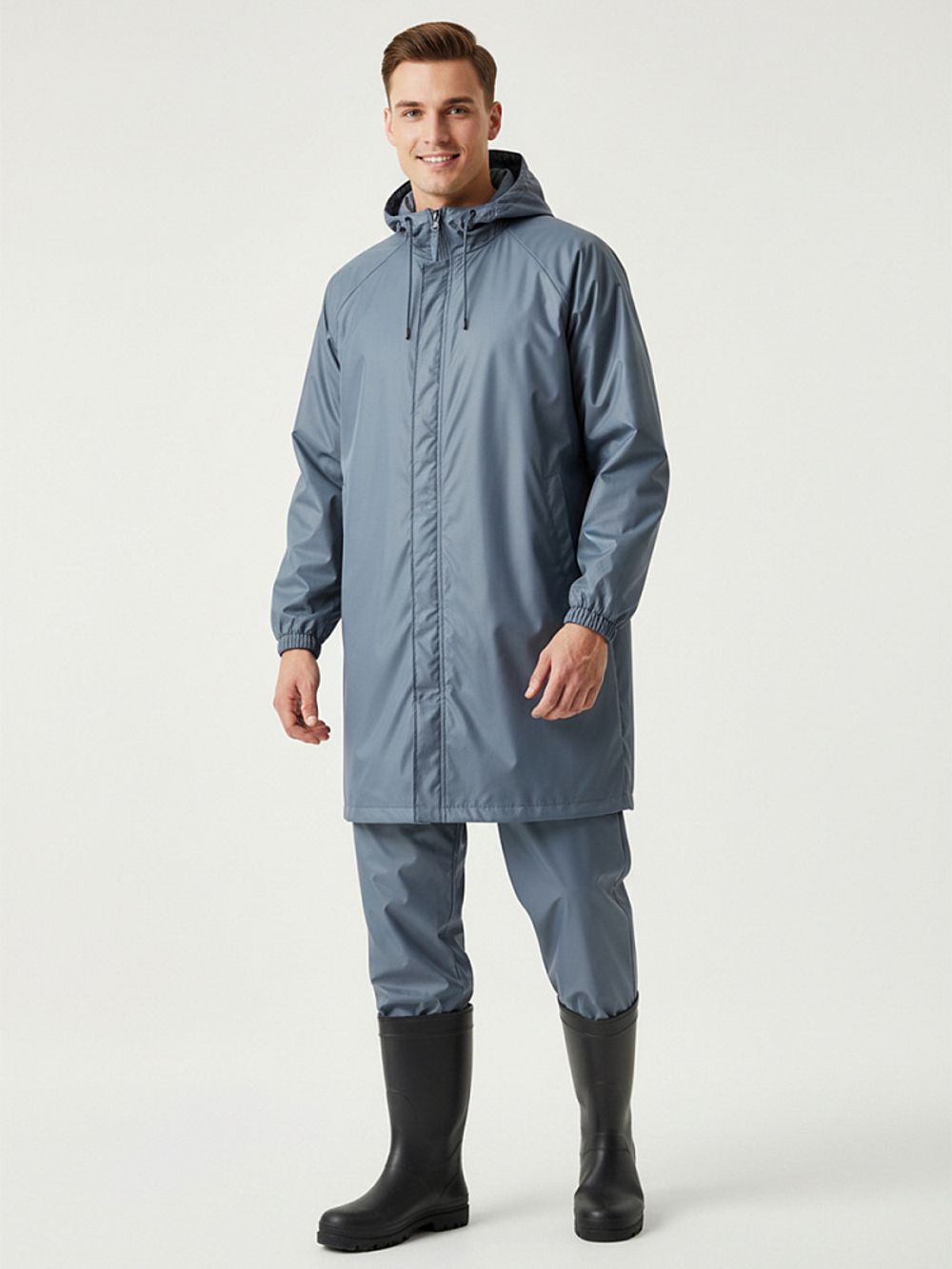 Оксфорд 200D PU1000 78 г/м², 150 см / 100 метров, 314 св.серый