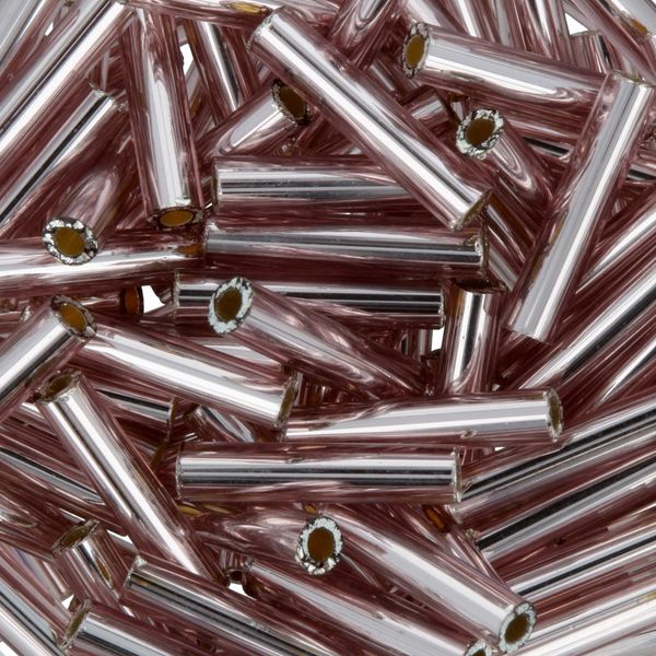 Бисер Toho Bugle 3 (9 мм), 25 г (5х5 г), 0026 бл.сиреневый