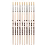 Кисть щетина школьная плоская №4,10 шт