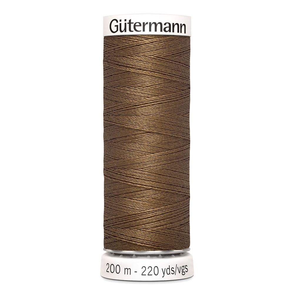 Нитки универсальные Gutermann Sew-all, 200м, 851 т.сепия, 1 катушка