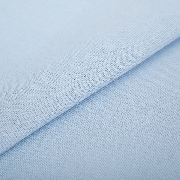 Льняная ткань 175 г/м², 140 см / 5 метров, 175 голубой, Gamma 3070