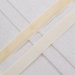 Лента бархатная (тесьма) 20.0 мм / 32.9±2 метров, 0081-1901, 28 сливочный