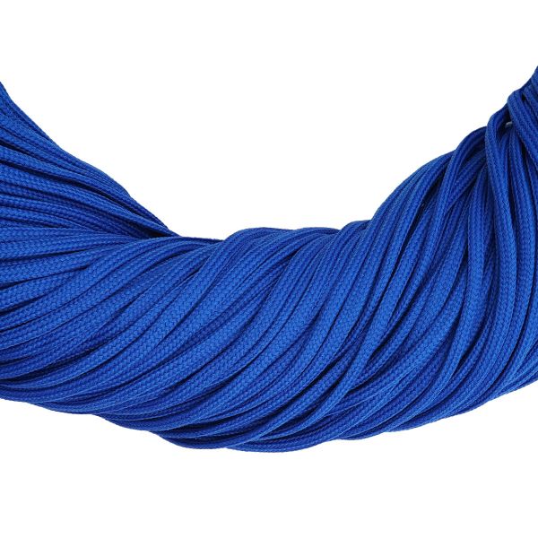Шнур обувной плетеный ⌀6.0 мм / 100 метров, (диаметр ±1 мм), 171 т.васильковый