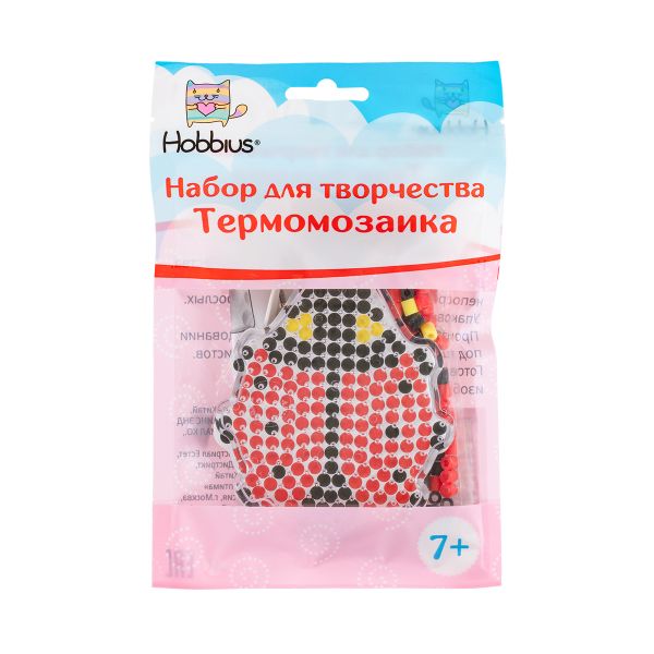 Термомозаика, №13 Божья коровка, Hobbius TLS-01