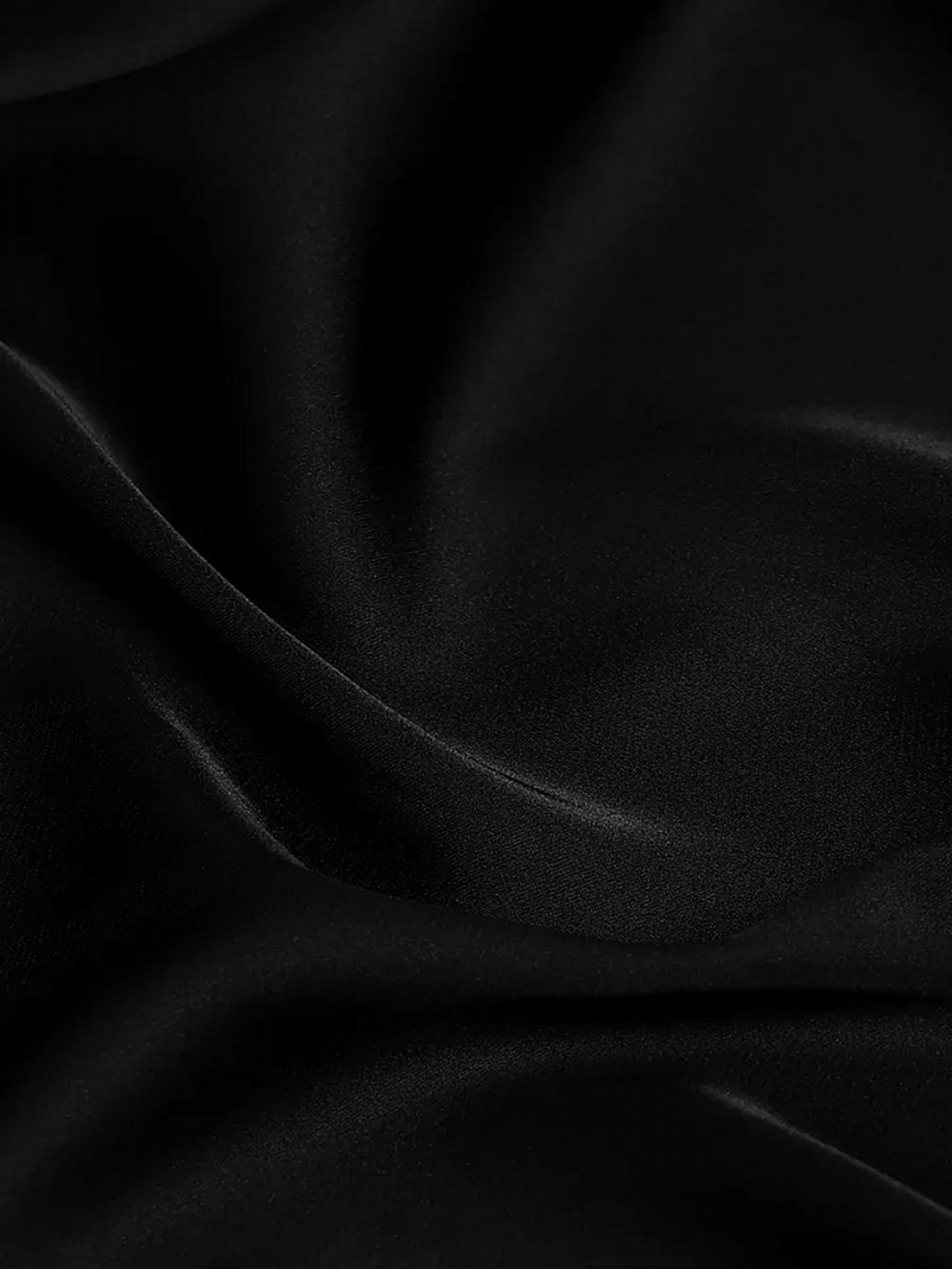 Шелк Армани 90 г/м², 150 см / 2 метра, TBYArm-016.2, цв.16 черный