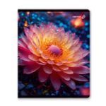 Тетрадь ученическая общая, выборочный лак, A5+ 96 л. на скобе 65 г/м², белизна 100 %, 5 шт, клетка, 01126 Микс-На закате, Светоч Т80