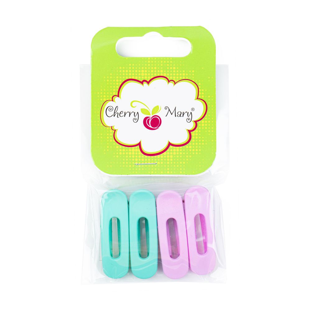 Набор заколок для волос 20 шт (5х4 шт), №02 ассорти, Cherry Mary DZ07080