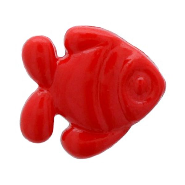 Пуговицы детские 14 мм, 36 шт, №D820 красный, Gamma AY 9962